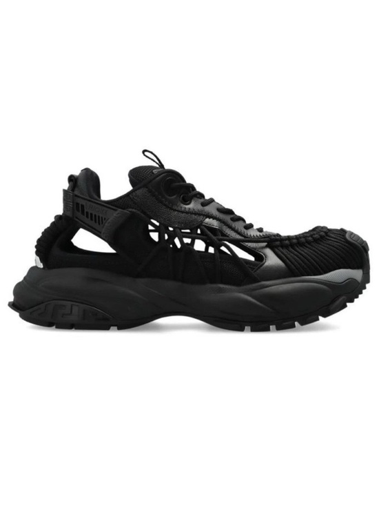 Versace Shoes - Versace Woman Black Performance Trail Sneakers SZ 40